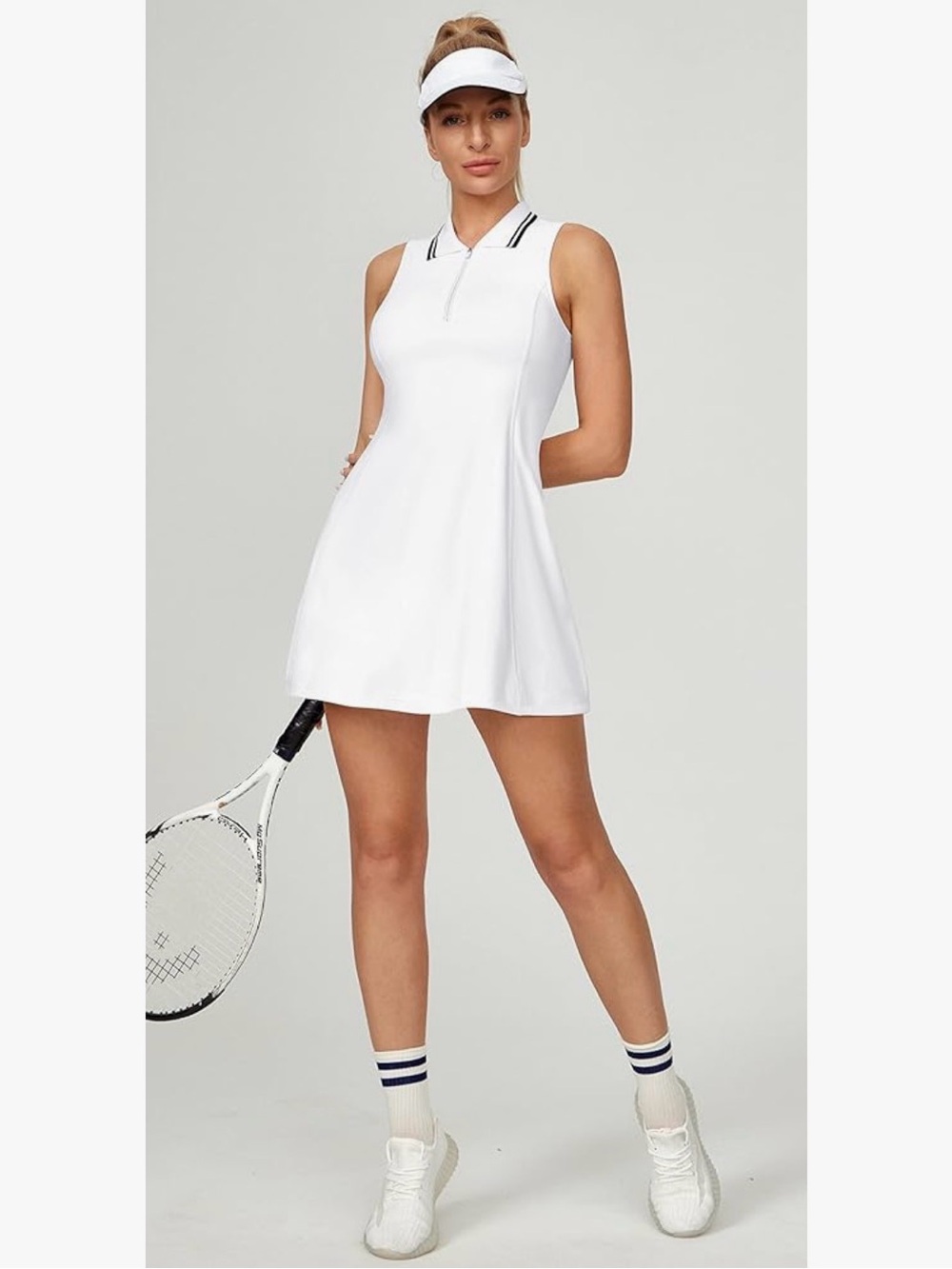 NEW Golf Tennis Dress XS with Built-In Bra Detachable Shorts